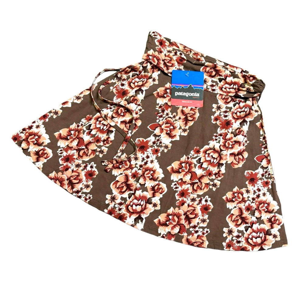 Patagonia Lithia Skirt NWT Women’s Floral Organic Cotton size Small